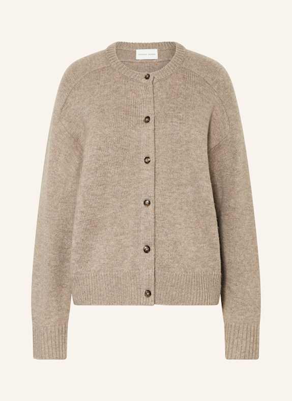 LOULOU STUDIO Strickjacke AIDAR TAUPE