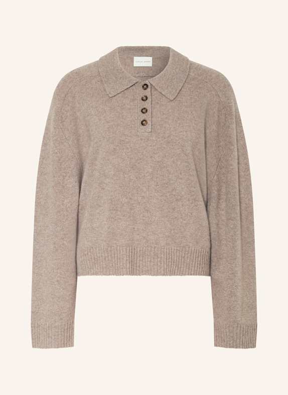 LOULOU STUDIO Cashmere-Pullover HOMERE TAUPE