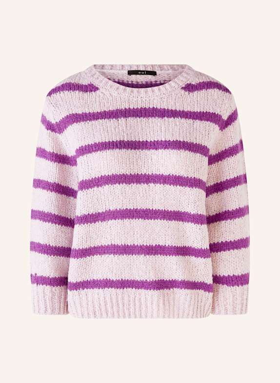 oui Sweater LIGHT PURPLE/ DARK PURPLE