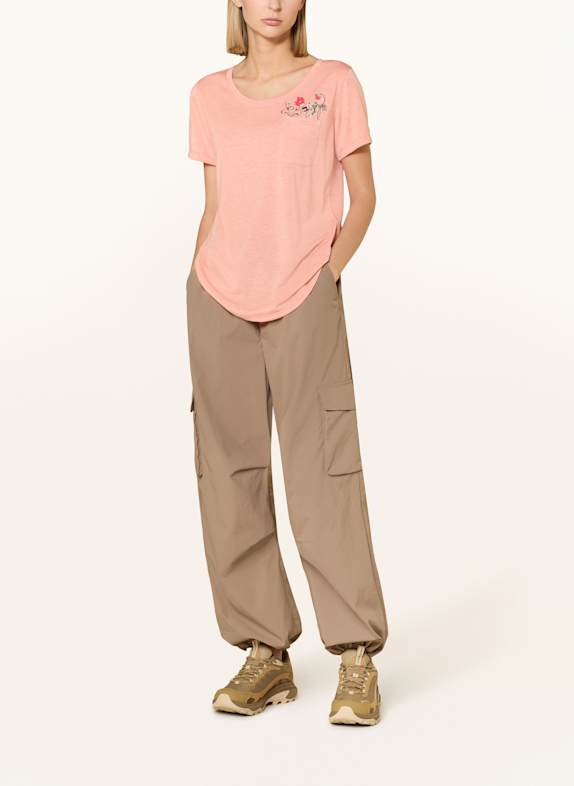 me°ru' T-shirt PORTOALEGRE LIGHT ORANGE