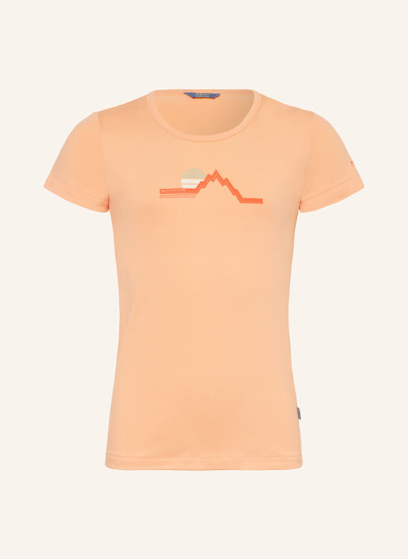 me°ru' T-Shirt LOS ANDES NEONORANGE