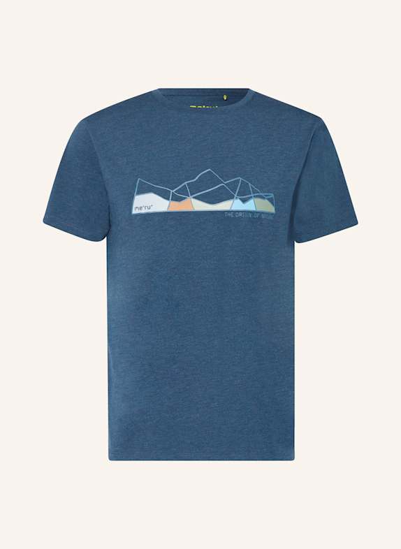 me°ru' T-Shirt BRITO BLAU