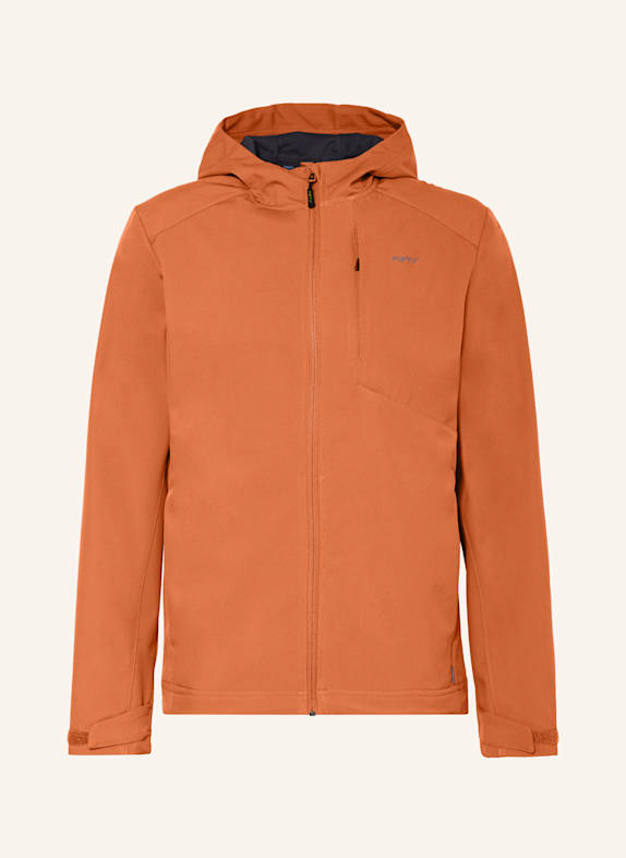 me°ru' Funktionsjacke NANCY DUNKELORANGE