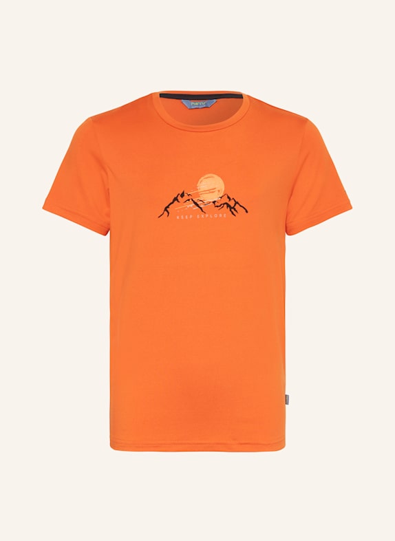 me°ru' T-Shirt LOS ANDES ORANGE