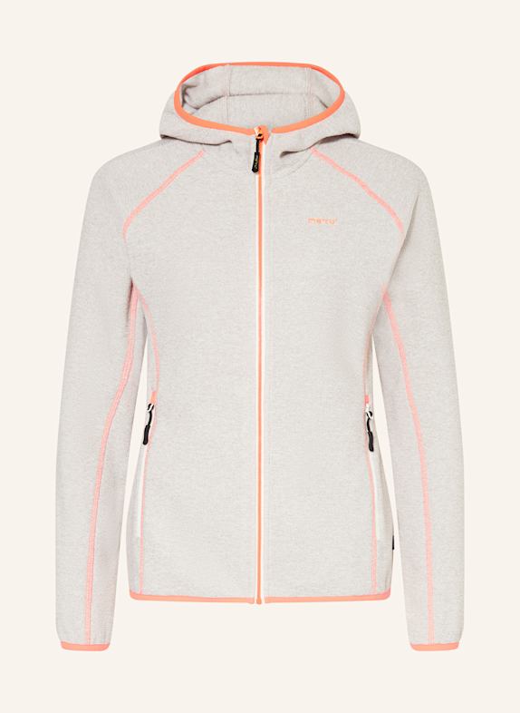 me°ru' Midlayer-Jacke HORTA CREME/ ORANGE