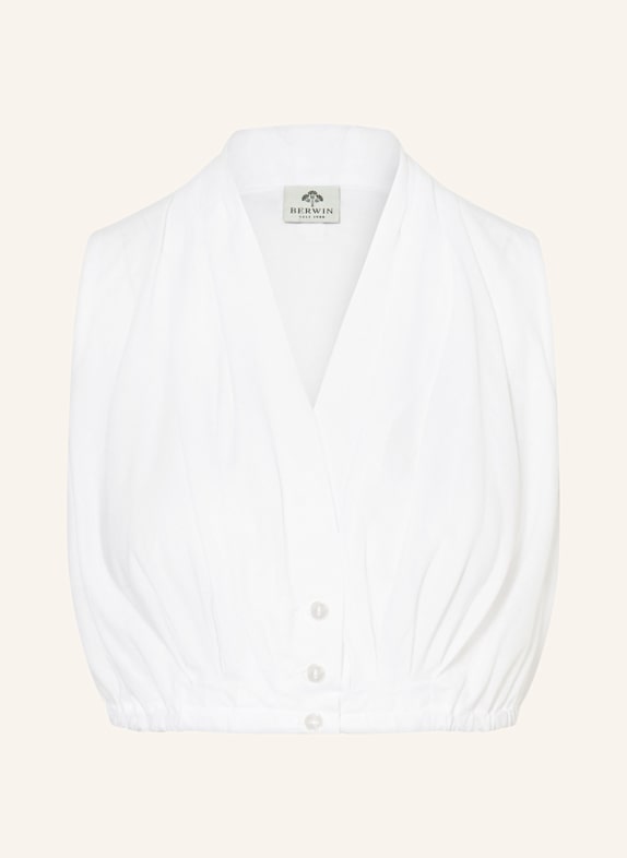 BERWIN & WOLFF Dirndlbluse WEISS