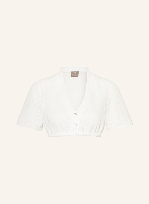 BERWIN & WOLFF Dirndlbluse WEISS
