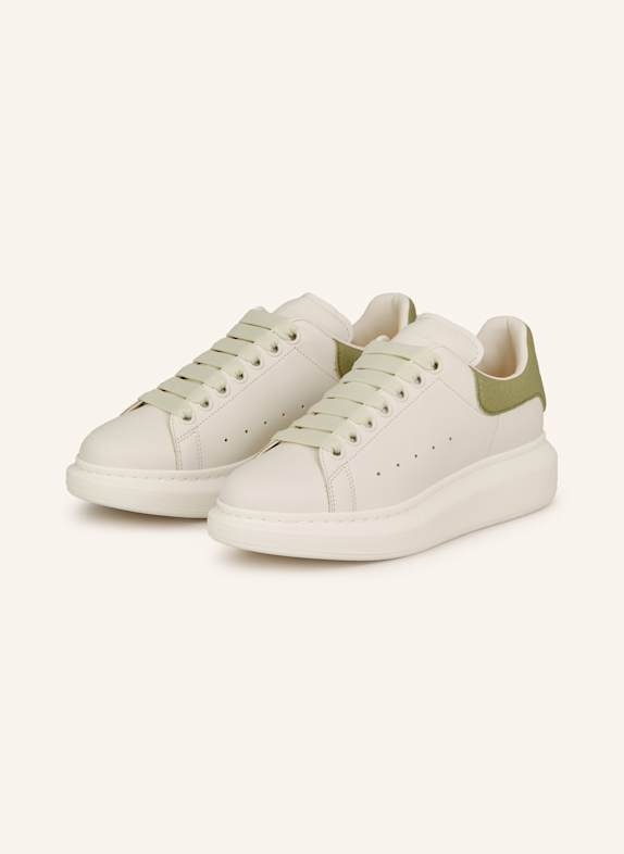 Alexander McQUEEN Sneaker WEISS/ HELLGRÜN