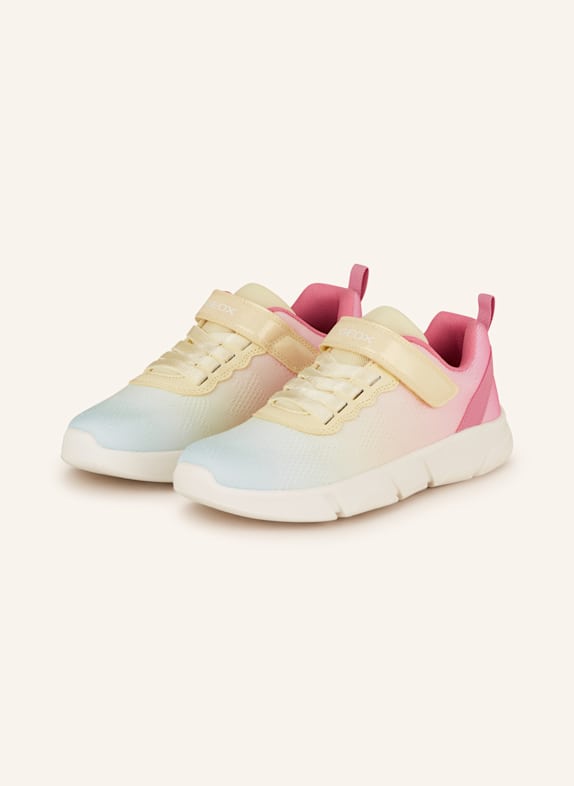 GEOX Sneaker ARIL ROSA/ GELB/ MINT
