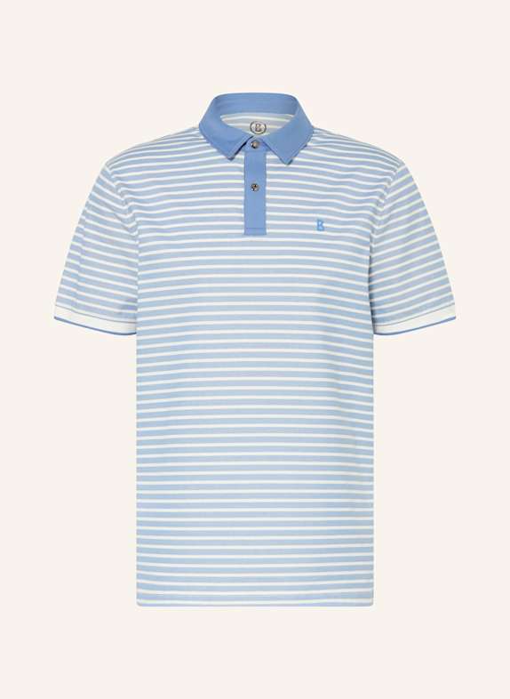 BOGNER Polokošile z piké TIMO Regular Fit TMAVĚ MODRÁ/ BÍLÁ