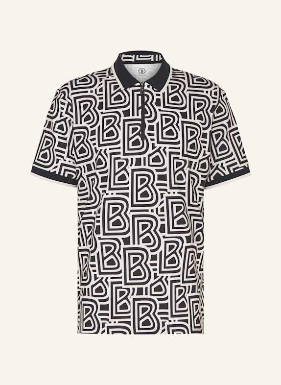 BOGNER Funktions-Poloshirt VALENTIN SCHWARZ/ CREME