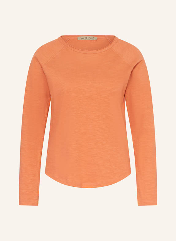 Smith & Soul Long sleeve shirt LIGHT ORANGE