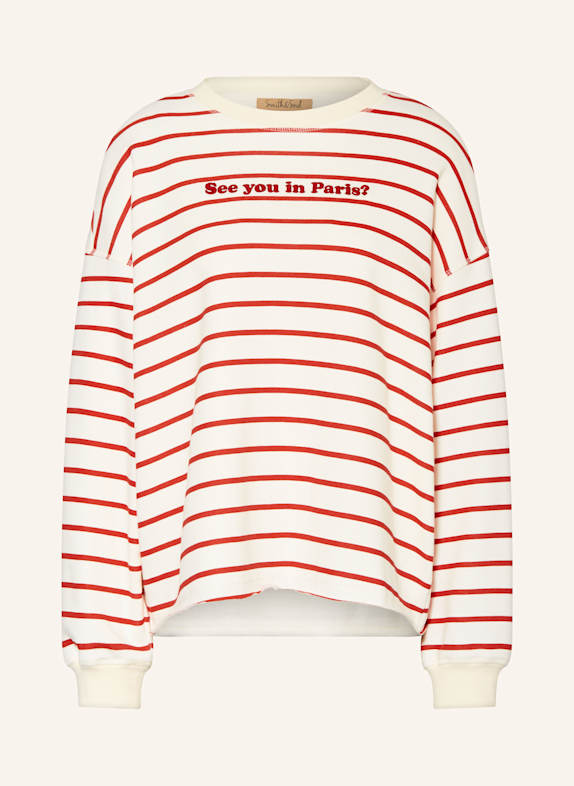 Smith & Soul Sweatshirt WHITE/ RED