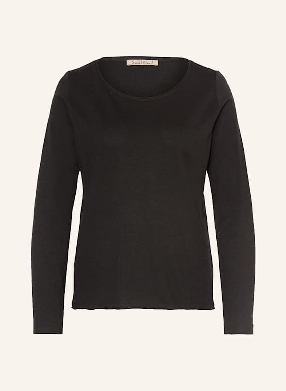 Smith & Soul Long sleeve shirt BLACK