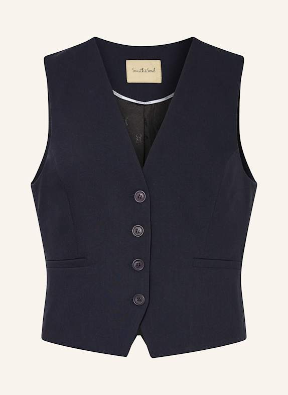 Smith & Soul Blazerweste DUNKELBLAU
