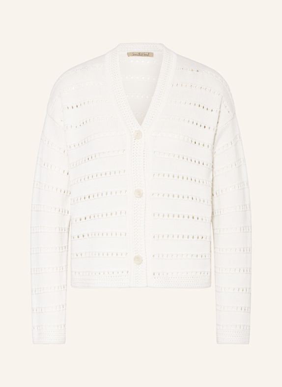 Smith & Soul Strickjacke WEISS