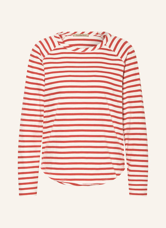 Smith & Soul Long sleeve shirt WHITE/ RED