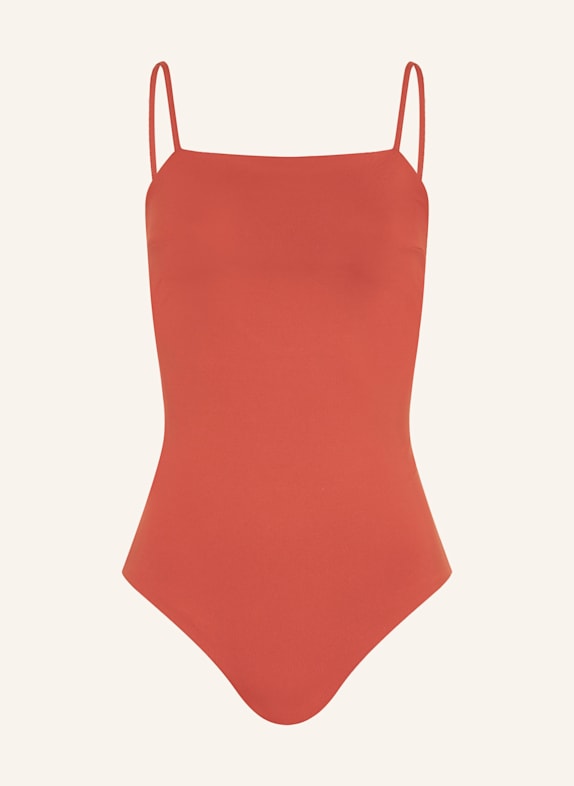 MYMARINI Badeanzug EASY BODY zum Wenden mit UV-Schutz 50+ ROSA/ DUNKELORANGE