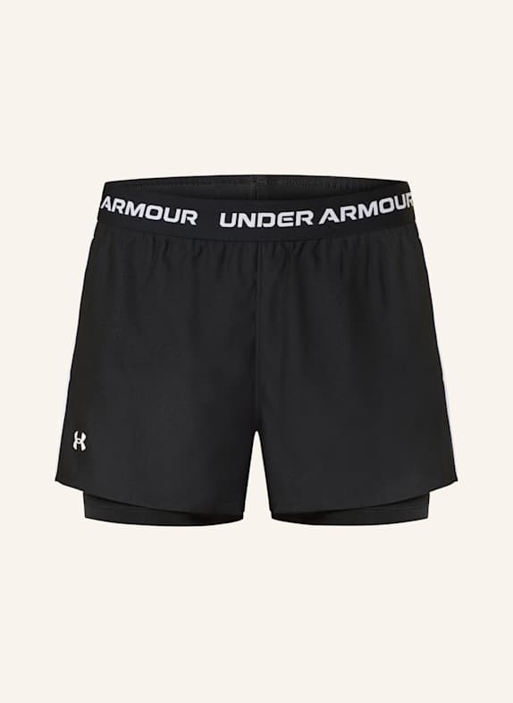 UNDER ARMOUR 2-in-1-Trainingsshorts PLAY UP SCHWARZ