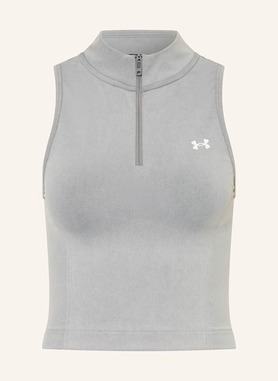UNDER ARMOUR Top VANISH SEAMLESS SL HELLGRAU