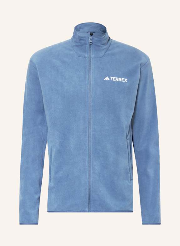 adidas TERREX Fleecejacke ESSENTIAL BLAUGRAU