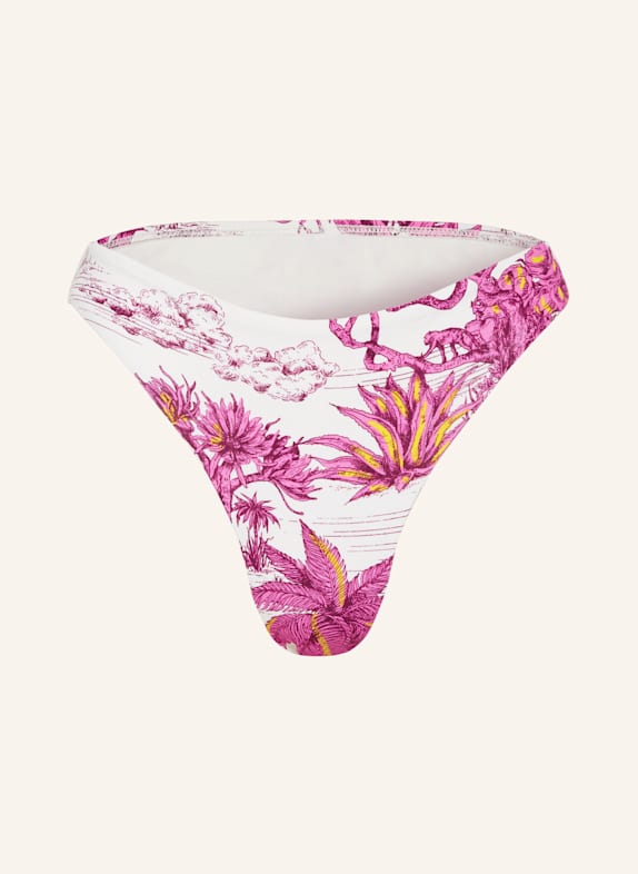 CHANTELLE Basic bikini bottoms SAUVAGE WHITE/ PINK/ YELLOW
