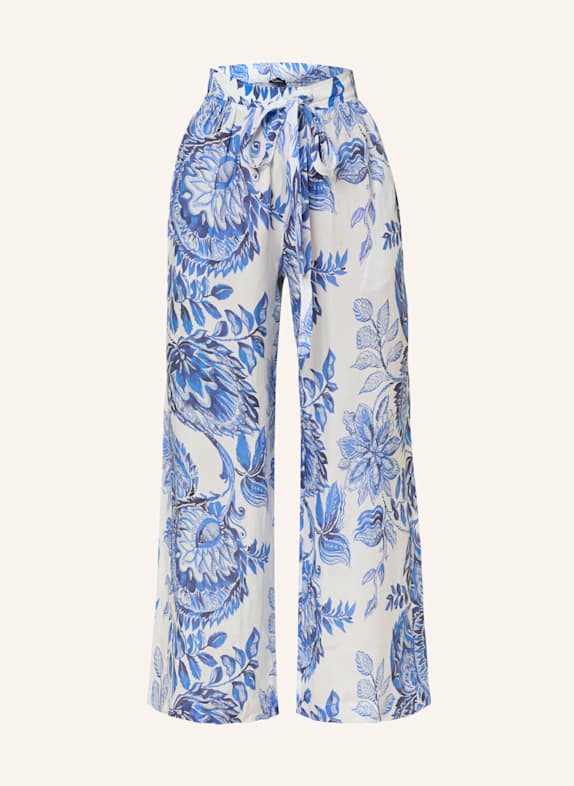 Grace Marlenehose BLAU/ WEISS