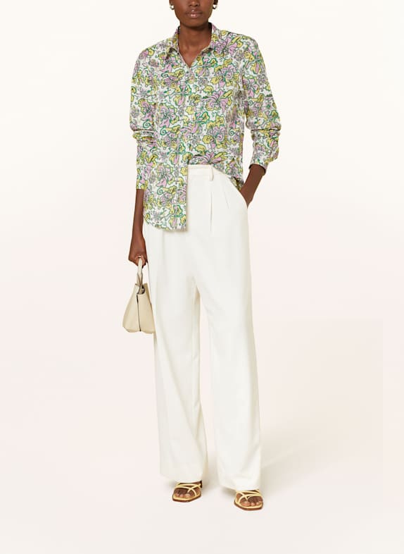rossana diva Shirt blouse GREEN / PINK / YELLOW