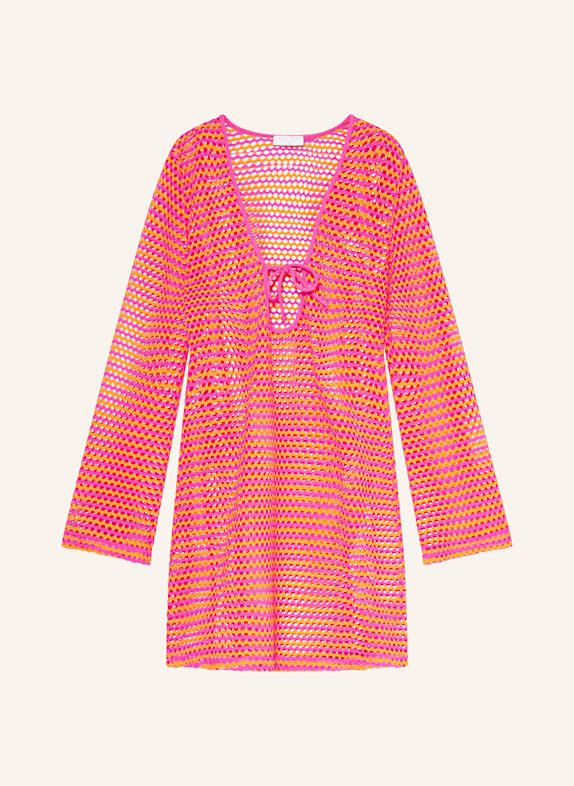 SEAFOLLY Strandkleid MESH EFFECT PINK/ ORANGE