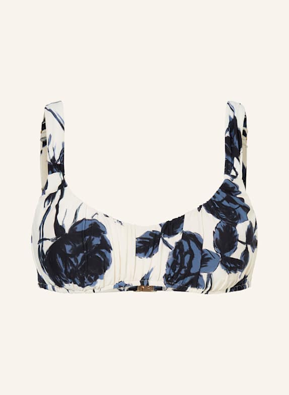 SEAFOLLY Bralette-Bikini-Top ROCOCO ECRU/ BLAU/ SCHWARZ