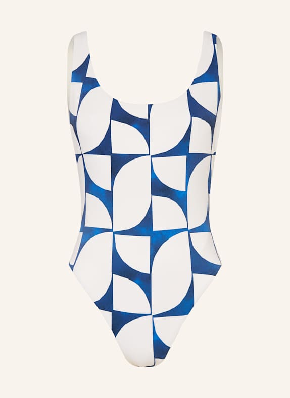 SEAFOLLY Badeanzug SUNRAY DUNKELBLAU/ ECRU