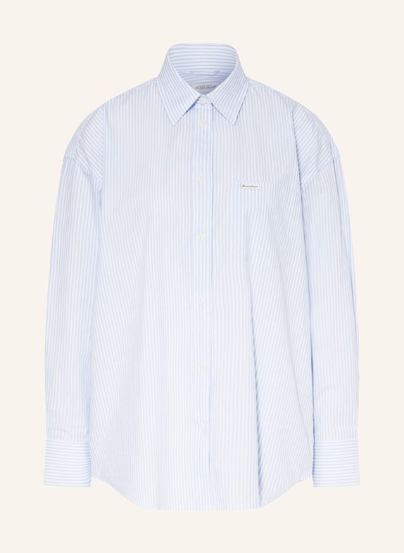 GUESS JEANS Oversized shirt blouse LIGHT BLUE/ BLUE