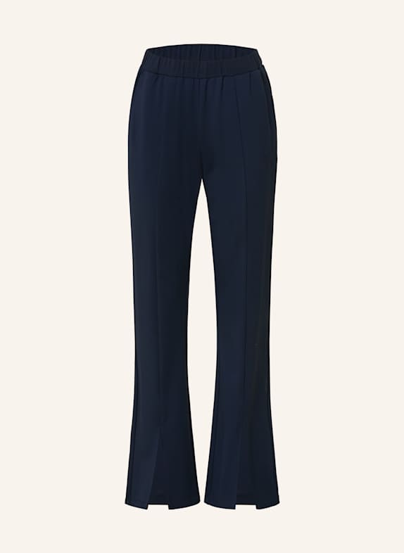 LIU JO Marlenehose aus Jersey DUNKELBLAU