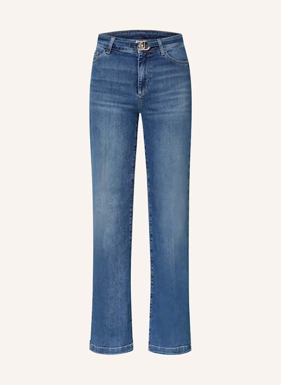 LIU JO Straight Jeans 7L899 Den.Blue bubble wash