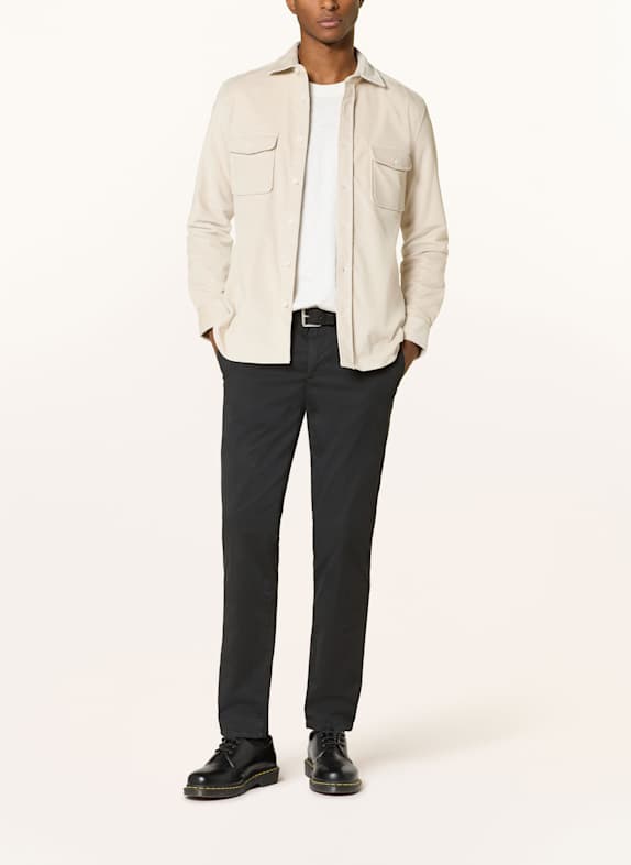 ALBERTO Chinosy LOU regular fit CZARNY