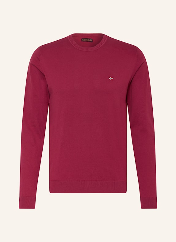 NAPAPIJRI Pullover DECATUR DUNKELROT