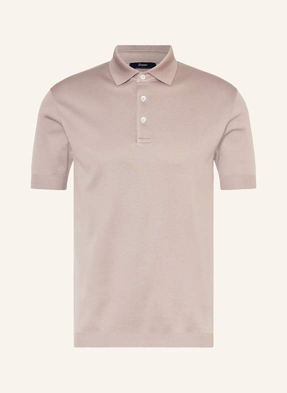 HERNO Jersey polo shirt TAUPE