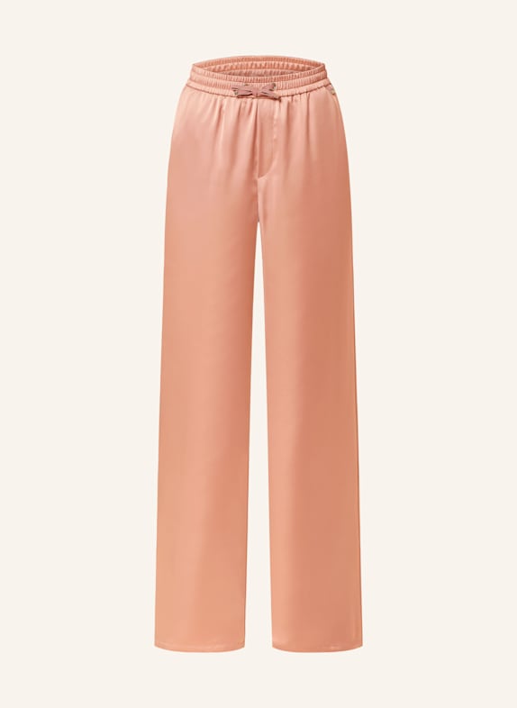 HERNO Satin trousers SALMON