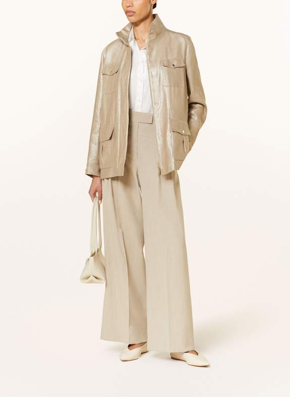 HERNO Leinenjacke GOLD