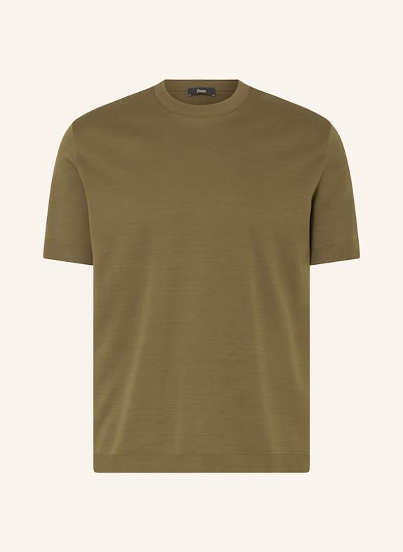HERNO T-shirt KHAKI