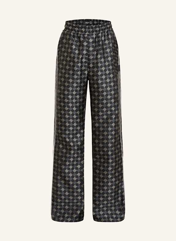 AMIRI Hose im Jogging-Stil Regular Fit SCHWARZ/ TAUPE/ BLAUGRAU
