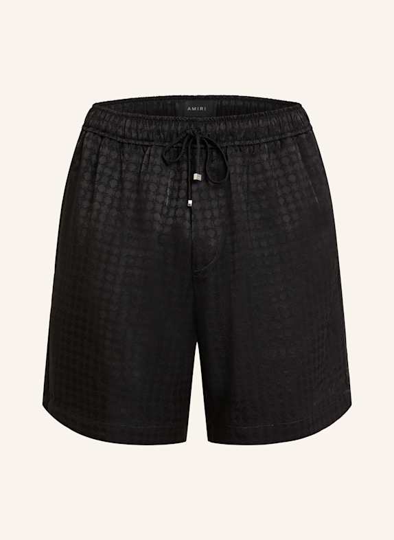 AMIRI Satinshorts QUAD SCHWARZ