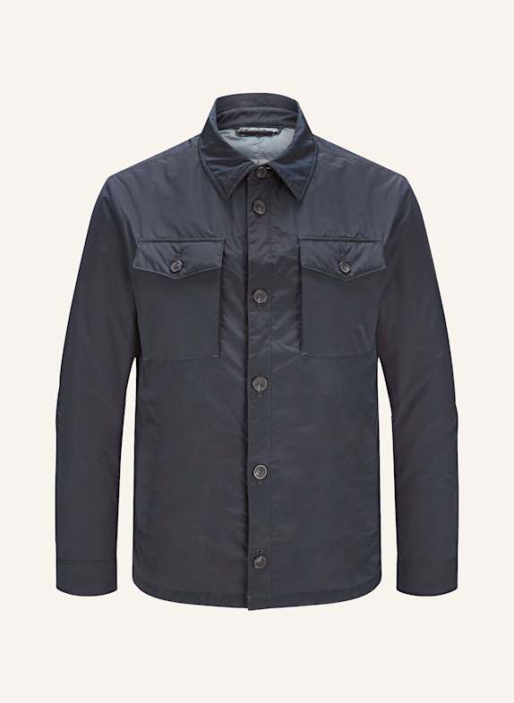 MILESTONE Overjacket MSBAKERSFIELD mit DUPONT™ SORONA®-Isolierung DUNKELBLAU