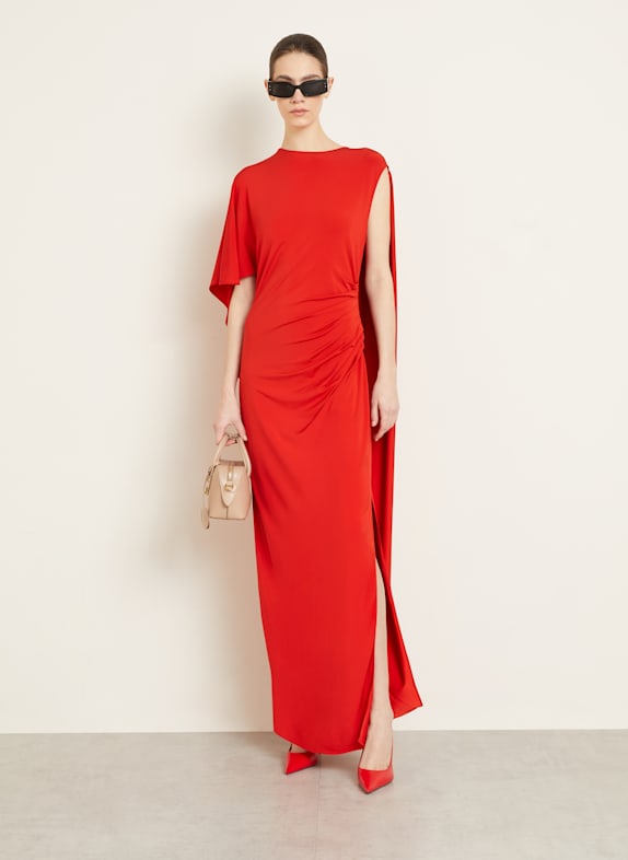 STELLA McCARTNEY Abendkleid aus Jersey ROT