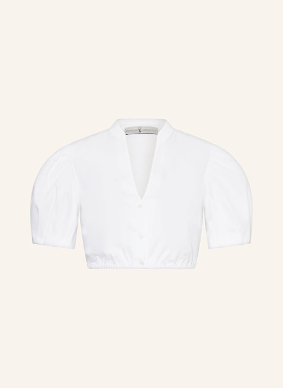 Johann & Johanna Dirndlbluse WEISS