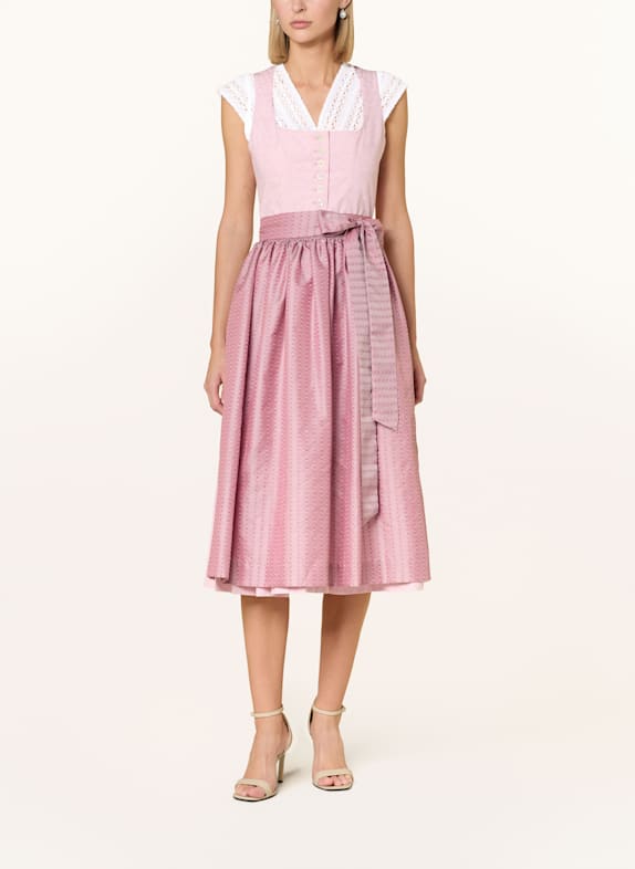 Johann & Johanna Dirndlblouse WIT
