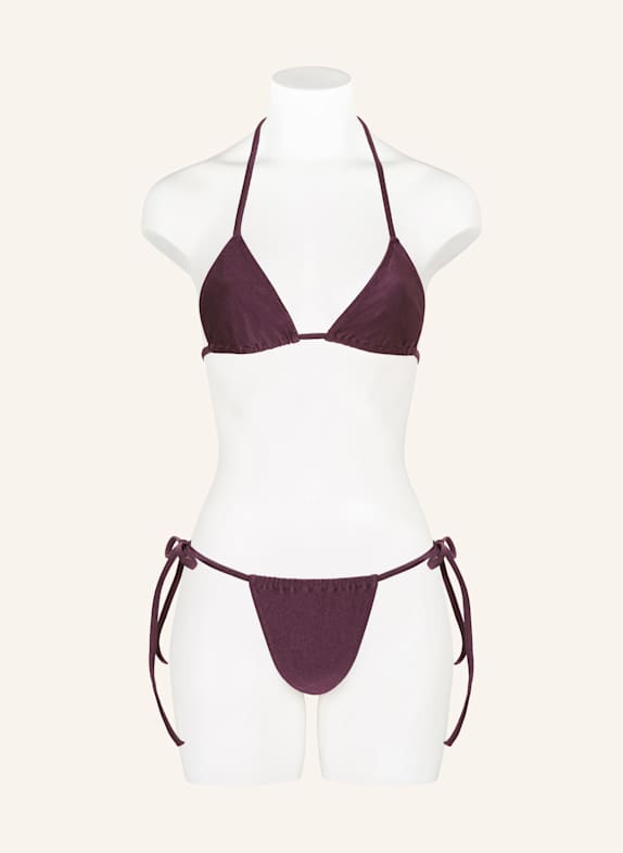 JANTHEE Triangel-Bikini-Hose AMAL DUNKELLILA
