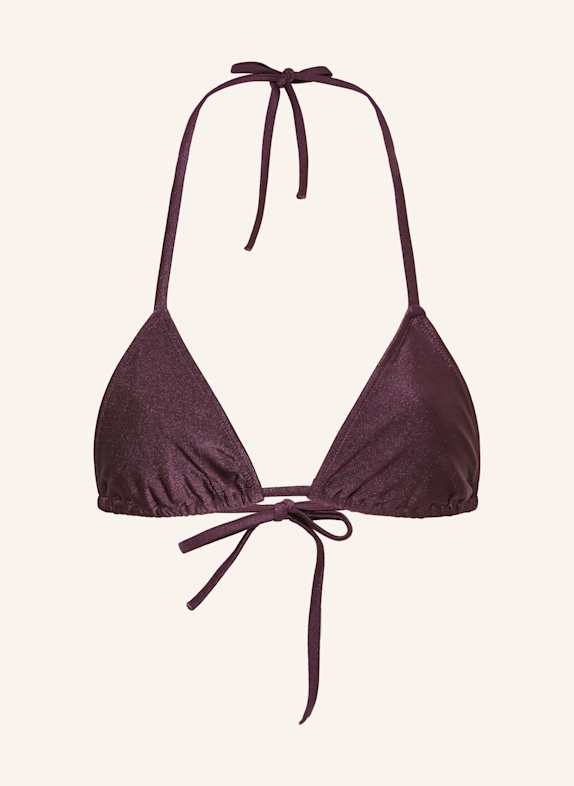 JANTHEE Triangel-Bikini-Top DALIA DUNKELLILA