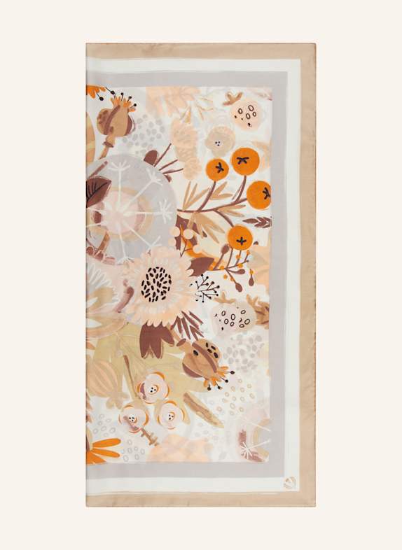 FRAAS Seidentuch HELLROSA/ BEIGE/ CREME