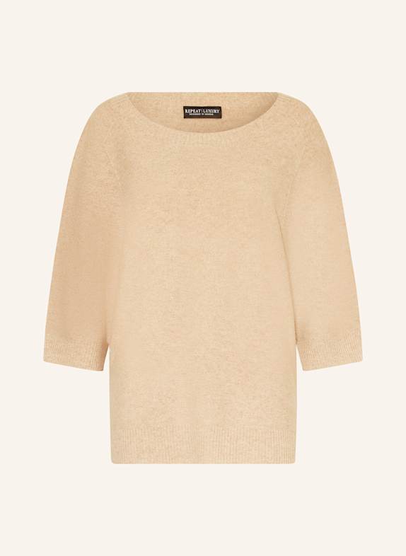 REPEAT Cashmere-Pullover CAMEL